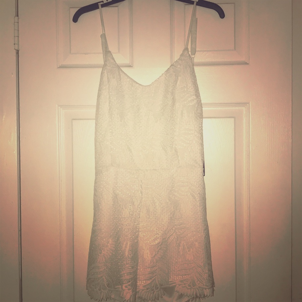 BNWT white romper